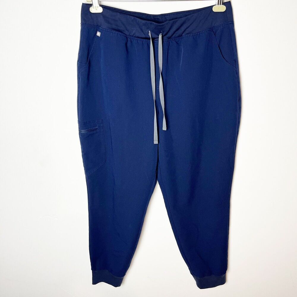 Figs Zamora Jogger Womens Size XXL Blue Stretch Cargo Pocket Hospital​​